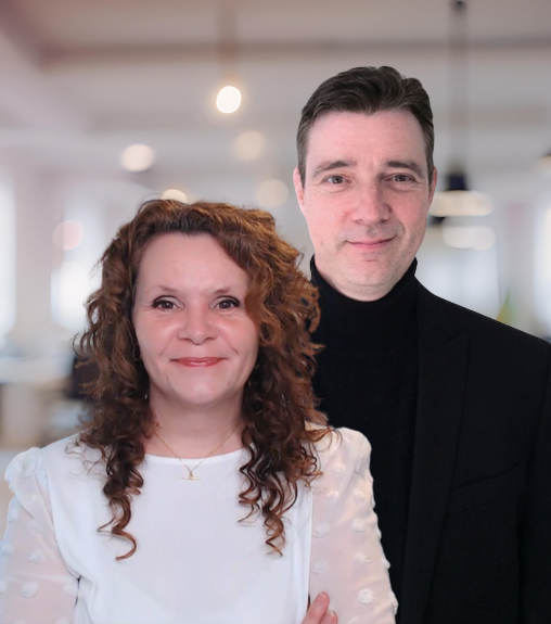 Éva Gravel et Dominic Crousset, fondateurs de COGNITO App, experts en solutions de gestion humaine