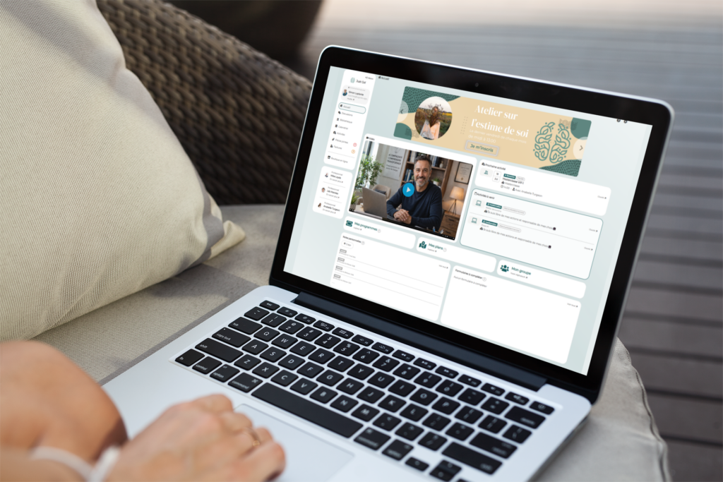 Cognito-App- Vidéo accueil dans l'espace client.